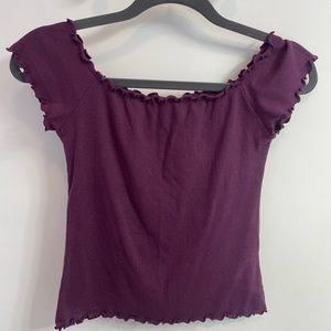 Purple women’s blouse